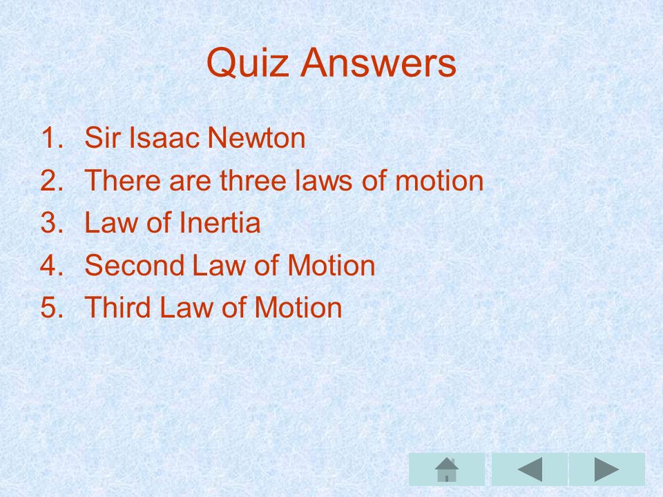 A scientific paper about newtons three laws of motion